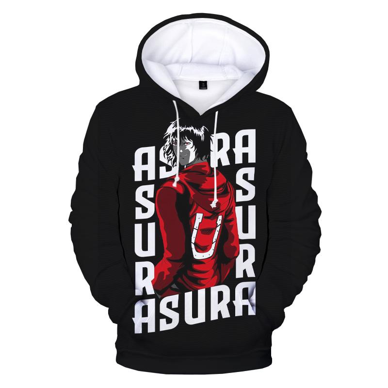 Новые популярные толстовки с 3D принтом Kengan Ashura Season 2, мужские и женские модные повседневные пуловеры большого размера с круглым вырезом