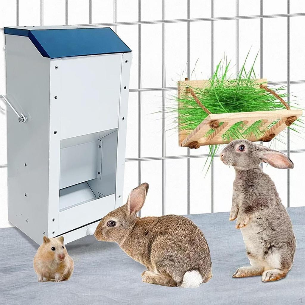 Кормушка для кроликов, кормушка для кроликов в клетке, подвесной корм для кур из железа