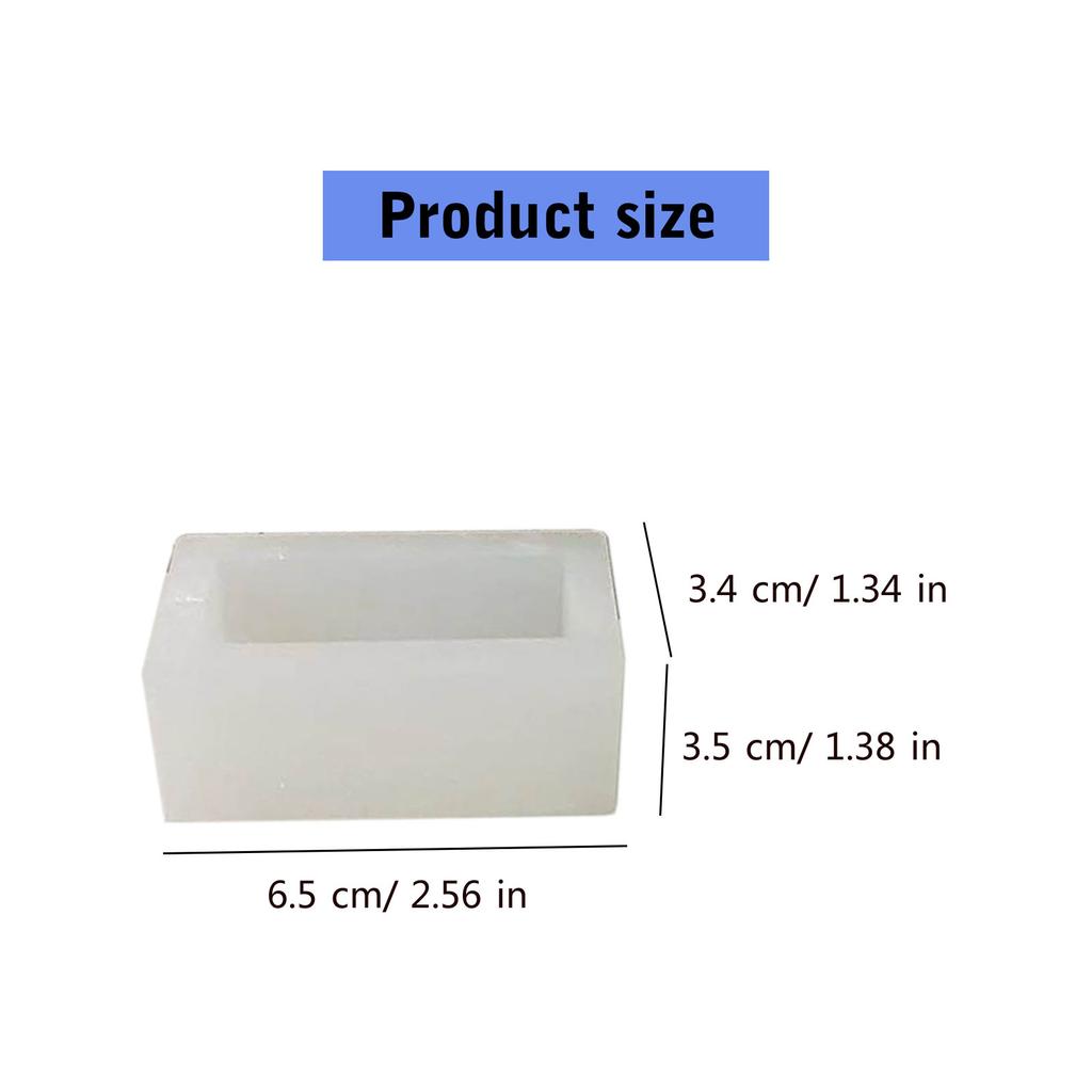 Silicone Epoxy Resin Mold Jewelry Making Mold Handmade Crafts Desktop Decorations Office Desk Card Holder Ornaments Mold