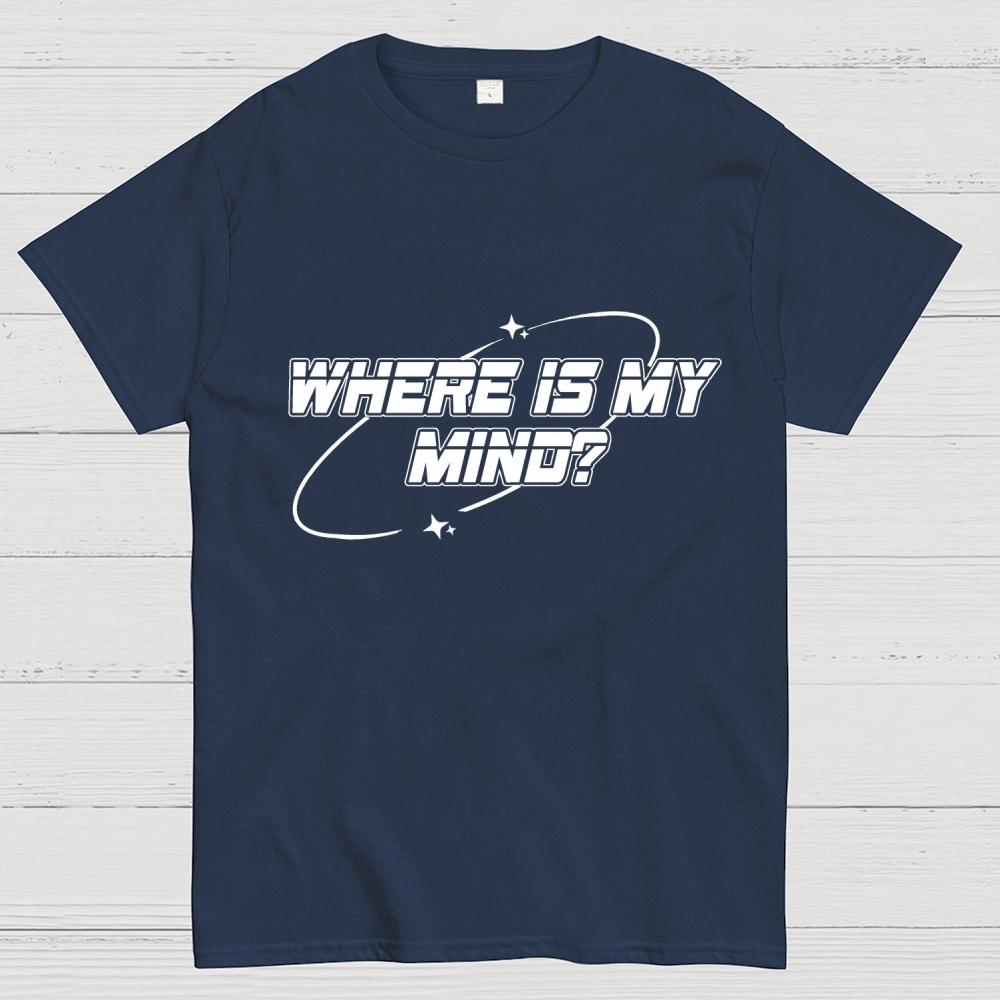 Where Is My Mind? Cotton Summer Casual Cool Loose T-Shirt