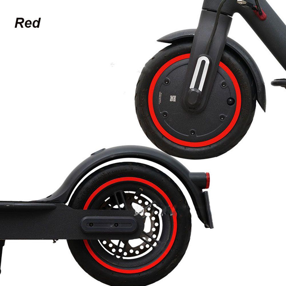 New Outdoor Mijia Wheel Hubs Protective Reflective Sticker Xiaomi M365 Pro Scooter Parts