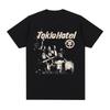 Футболка с графическим принтом логотипа группы Tokio Hotel