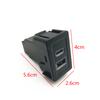 12В/24В Автомобильное двойное зарядное устройство QC3.0 USB PD Адаптер-розетка для зарядки телефона Аксессуары для Suzuki SX4 Swift
