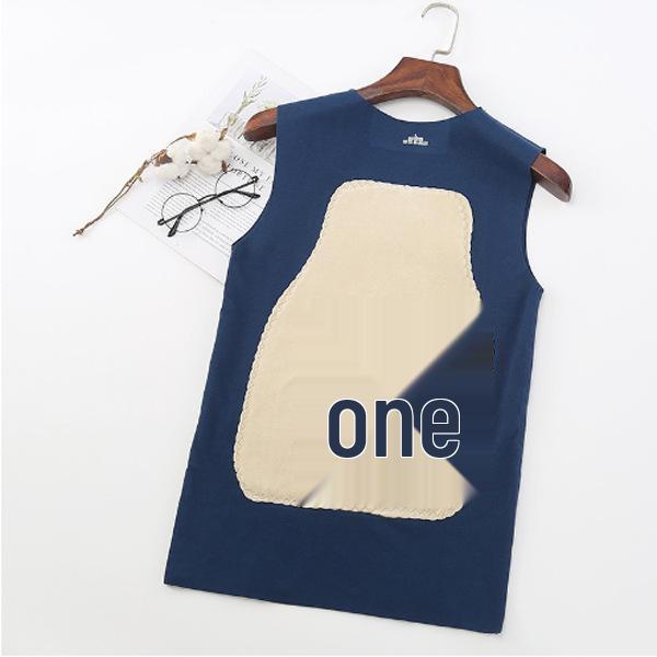 Мужской двухсторонний флисовый жилет без швов с быстрым нагревом - Толстый, теплый базовый слой для осени/зимы