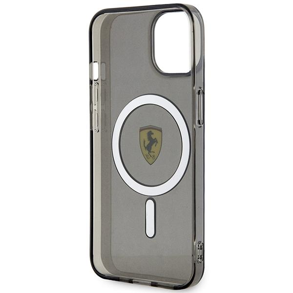 Ferrari FEHMP14SURKK iPhone 14 / 15 / 13 6.1" black/black hardcase Translucent Magsafe