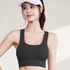 Дизайн против тряски Фитнес жилет с открытой спиной Дышащее нижнее белье для йоги I-образный спортивный бюстгальтер Женский