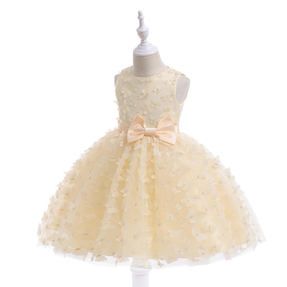Kids Christmas Dresses For Girls Elegant Princess Wedding Dress Children Vintage Evening Party Dress Christmas Prom Formal Dresses