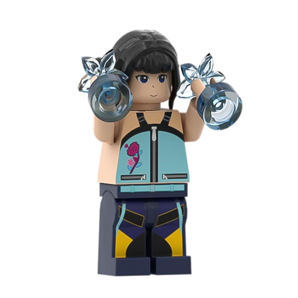 Новый продукт: K-pop Охотники на демонов Конструктор, Кукла-модель для сборки Руми, Игрушка-конструктор