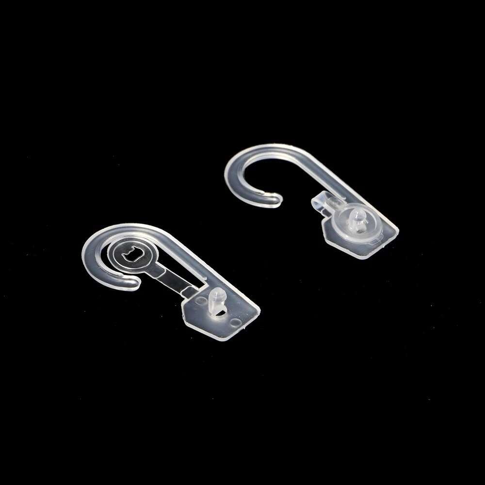 200pcs/lot Plastic Display Hooks Shirt Dress Underwear Sock Gloves Clip Hanger Bag Package Header Hook Clothes Hangers