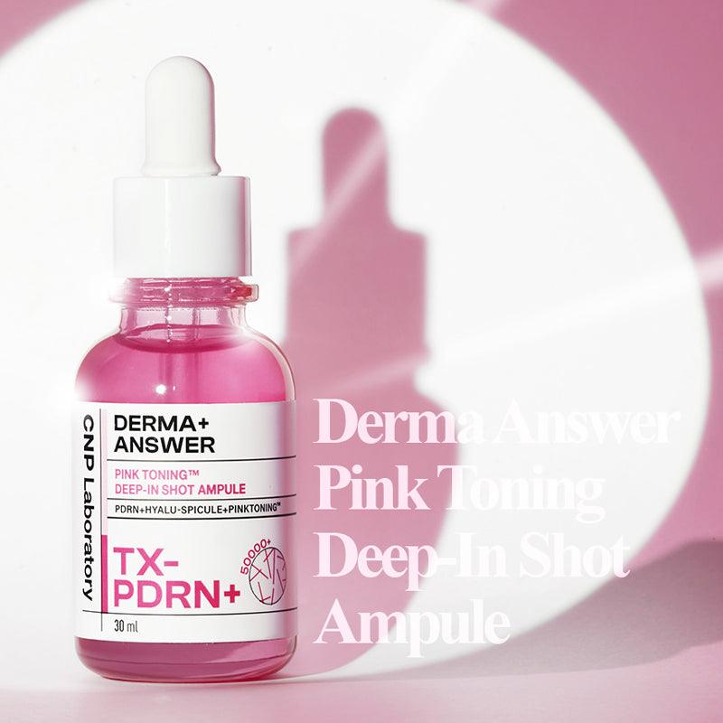 CNP LABORATORY Derma Answer Pink Toning Deep-in Shot Ампула 30 мл
