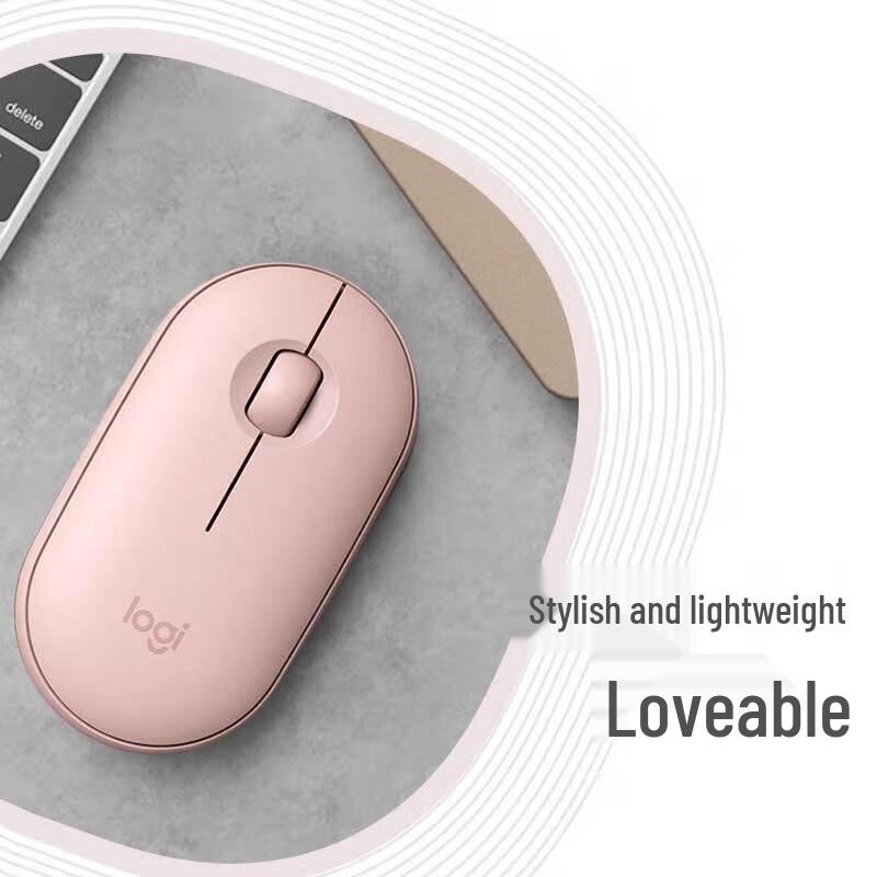 Logitech Беспроводная Bluetooth-мышь Pebble M350