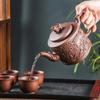 Чайный сервиз Kung Fu с фильтром из фиолетового песка Kylin Dragon Pot, изысканный китайский традиционный керамический чайник, идеальный подарок