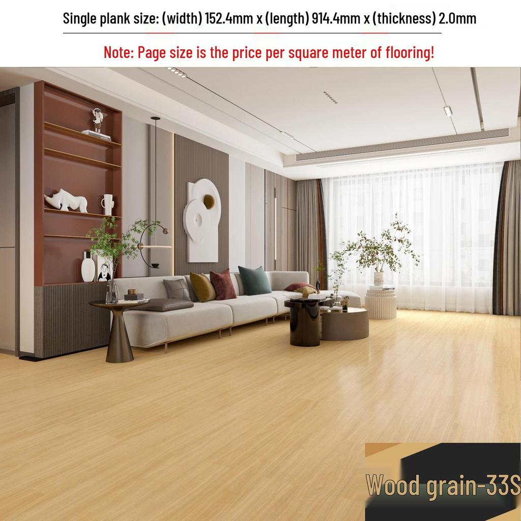 Самоклеящаяся водонепроницаемая виниловая наклейка для пола под камень: Толстое, износостойкое ПВХ-покрытие для спален