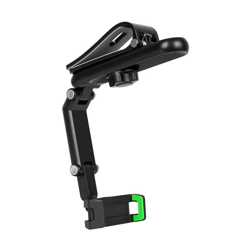 Автомобильный держатель для телефона, Многофункциональный вращающийся на 360 градусов держатель-клипса для зеркала заднего вида, сиденья, держатель для мобильного GPS 4,0-6,1 дюйма