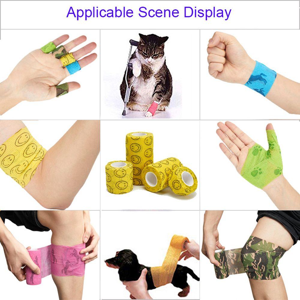 Нетканая обертка для грипа тату, одноразовый бинт для тату, самоклеящийся бинт, спортивная лента
