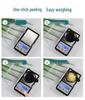 Portable Mini Electronic Jewelry & Gold Carat Scale 0.01g Precision Pocket Scale for Household & Medicinal Use