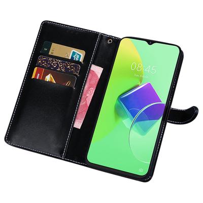 IDEWEI Для TECNO Phantom X2 5G Чехол-кошелек с подставкой из ПУ кожи с текстурой крокодила, магнитная застежка, чехол для телефона