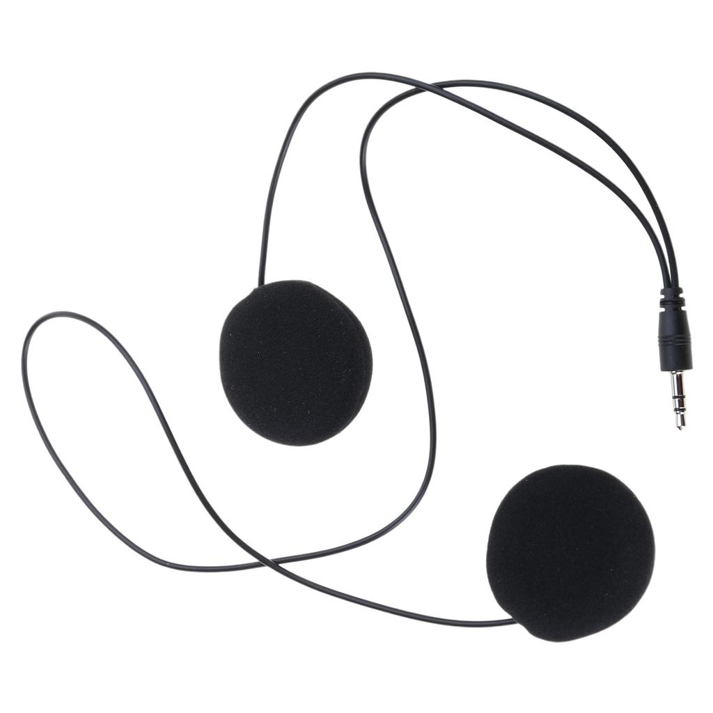 Quality Full Coverage Motorcycle Helmet Earphones Featuring Double Speakers And 3.5mm Connectors HiFi Stereo Sound