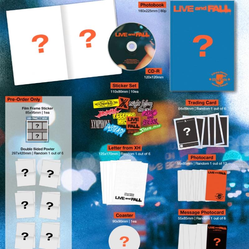 Xdinary Heroes Live And Fall 5th Vol. 5 Mini Album