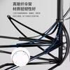 Long-handled Umbrella, Oversized Double Reinforcement, Enlarged Wind-resistant Automatic Straight Rod Umbrella, Reflective Business Umbrella