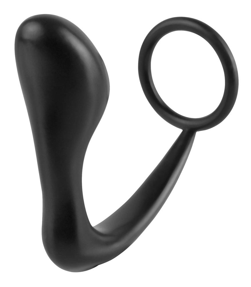Analfantasy - Penis Ring with P-Spot Stimulation Plug