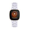 Resin Band for Fitbit Versa 4/Sense 2,20mm Lightweight Watch Strap Bracelet with Stainless Steel Buckle