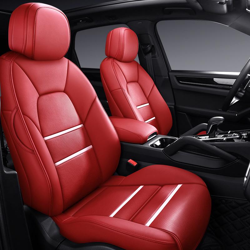 Кожаные чехлы на сиденья Mercedes-Benz C/E/GLC/A-Class – Полный охват, Всесезонная подушка