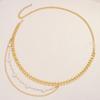 Fashion Multilayer Metal Body Chain For Women With Lobster Clasp Summer Accessory