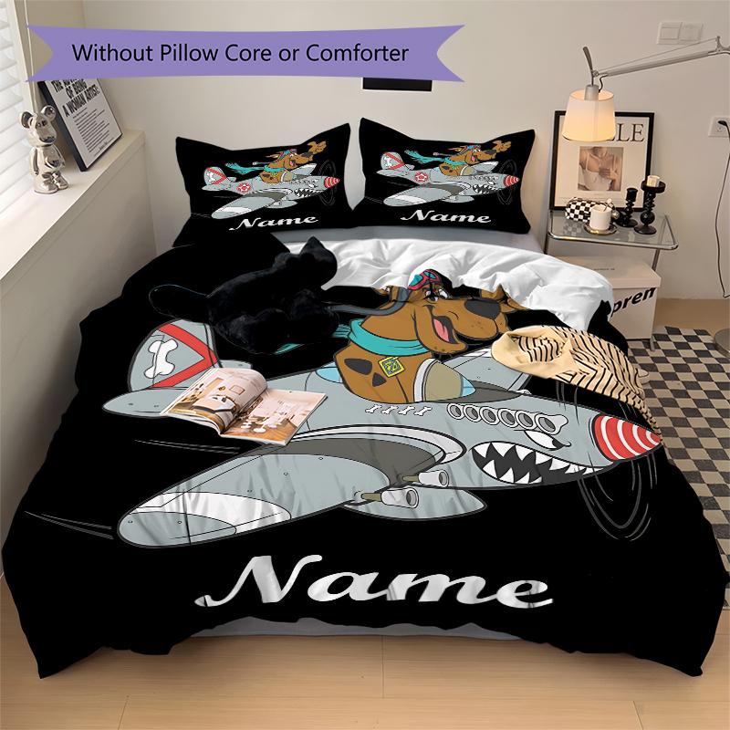 Custom Textile Air Adventure Bedding 3 Piece Set HD Print Duvet Cover Pillowcases for Teens Adult Bedroom Decoration