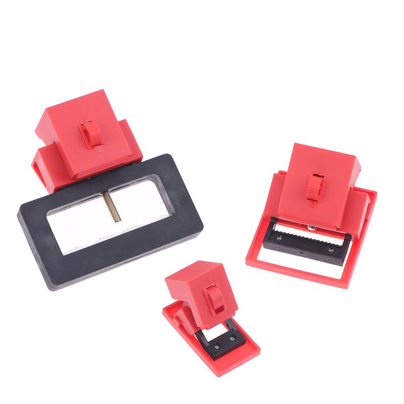 Clamp-On Moulded Case Circuit Breaker Lockout Device Isolation Appliance Electrical Power Blocked Loto Safety Tagout Lockout