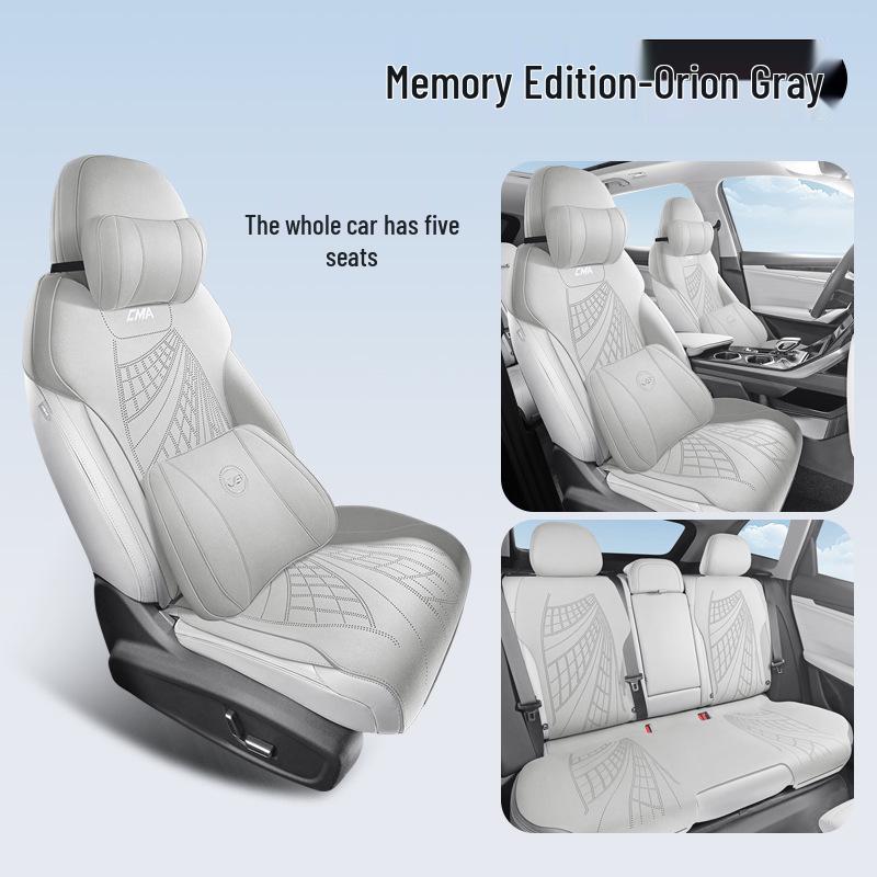 New Model Boyue L Car Seat Cushion, Semi-Enclosed Saddle Pad, Four Seasons, for Five-Seat Cars