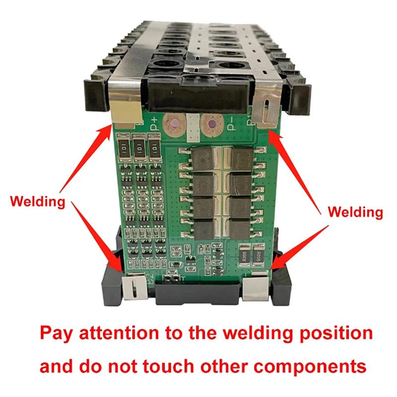 Чехол для аккумулятора 12 В, 7 Ач, подходит для 18650 ячеек, пустая коробка, 3*7 ящик для хранения с держателями