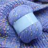 50g/Roll Knitting Yarn Knitted Crocheting DIY Crafting Color Dots Handmade For Sweater Hat Scarf