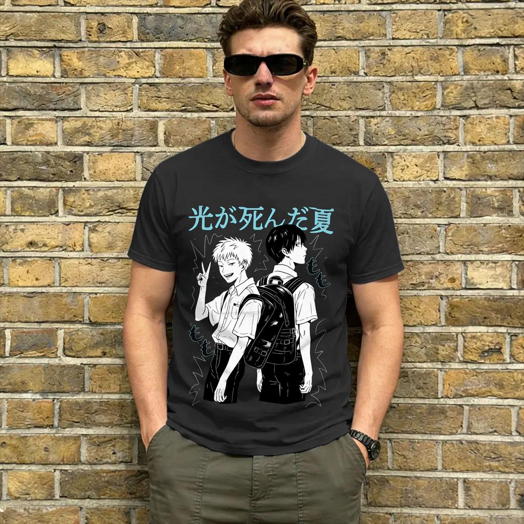 The Summer Hikaru Died T Shirts Unisex Cotton Funny TShirt O Neck Animate Tees Short Sleeve Clothes Summer