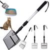 Efficient Telescopic Cat Litter Shovel Sifter Scoop with Adjustable Ergonomic Handle Cleaning Tool For Pet Waste Removal