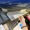 For Geely Galaxy E5/EX5 Car Water Guide Groove Anti Clogging Net Hood Air Inlet Insect Proof Net Downspout Metal Cover