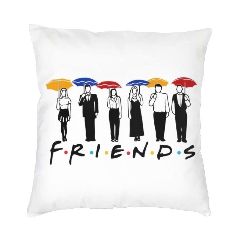 Friends Classic TV Show Cushion Cover Doublesided Print Throw Pillow Case for Sofa Custom Pillowcase Decoration