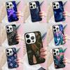 Мягкий чехол для телефона 'Волшебная медуза' для iPhone 17 Air 15 16e 14 13 Pro Max Coque 12 11 Pro Max PLUS