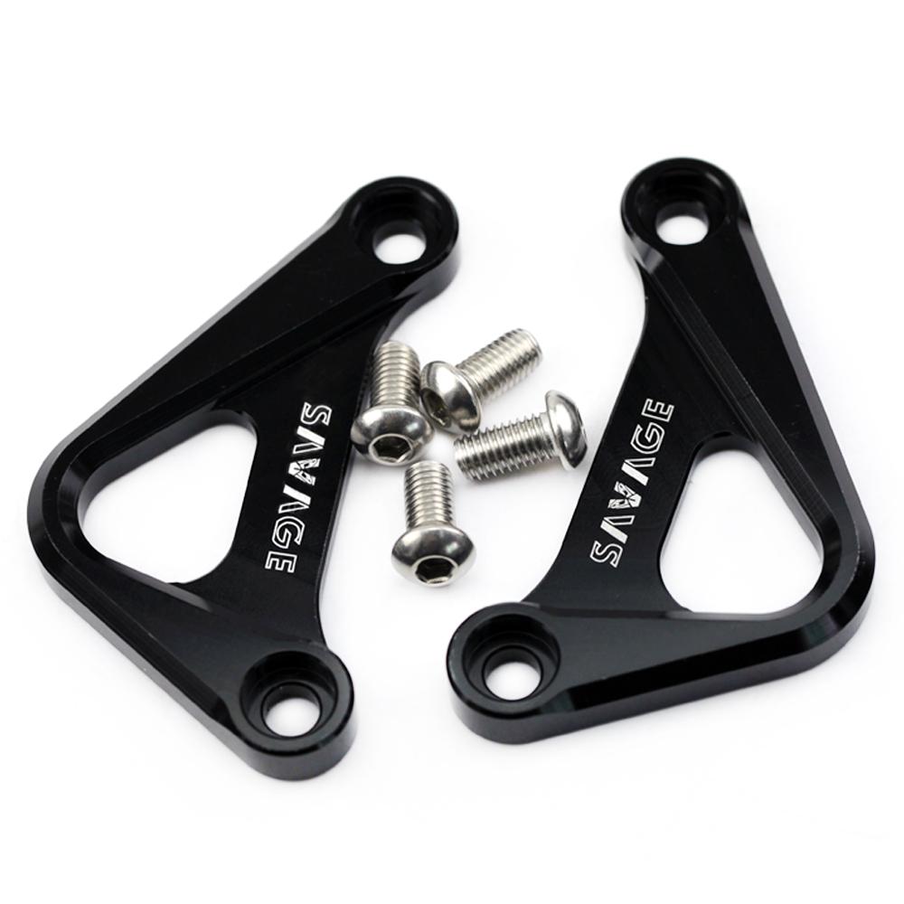 Rear Footrest Blanking Plate For KAWASAKI NINJA 650 Z650 2017-2026 EX650 Motorcycle Racing Hook Passenger Foot Rest Pedal Delete