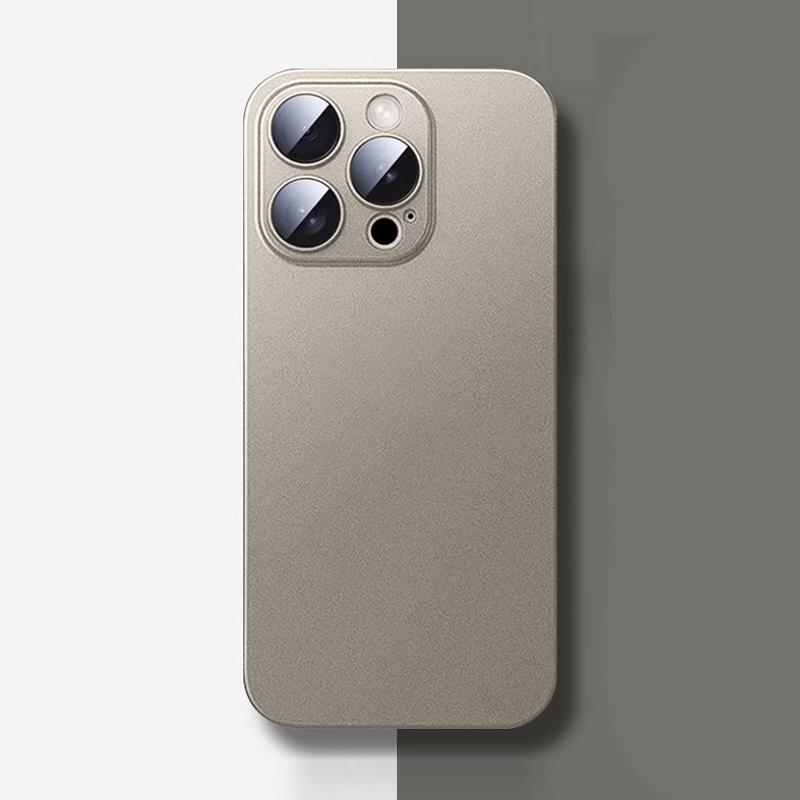 0.3mm Ultra Thin Matte Case For iPhone 16 15 14 13 12 11 Pro XS Max Plus Mini X XR Transparent Back Cover Frosted Hard PP Shell