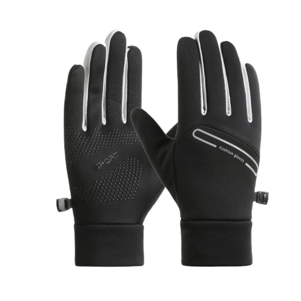 Full Finger Cycling Gloves Anti Slip Sports Mittens Unisex Winter Warm Gloves Cycling