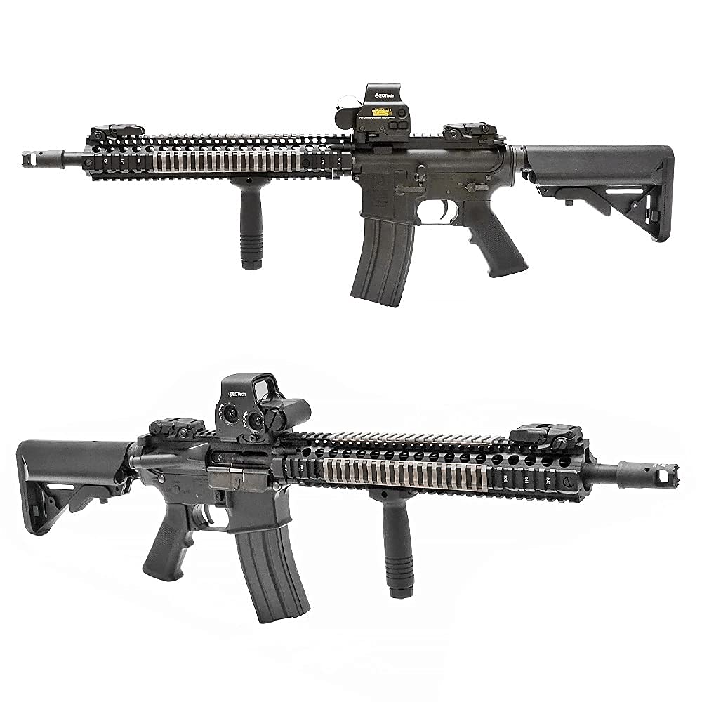 Ryohin Buhin Совместимая с 20 мм рельсой передняя рукоятка, вертикальная рукоятка, реплика типа KAC от Knight's Armament, смола, черная