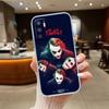 Joker Transparent Phone Case for Samsung Galaxy A04 A04S A14 A23 A34 A54 M23 M33 M52 M53