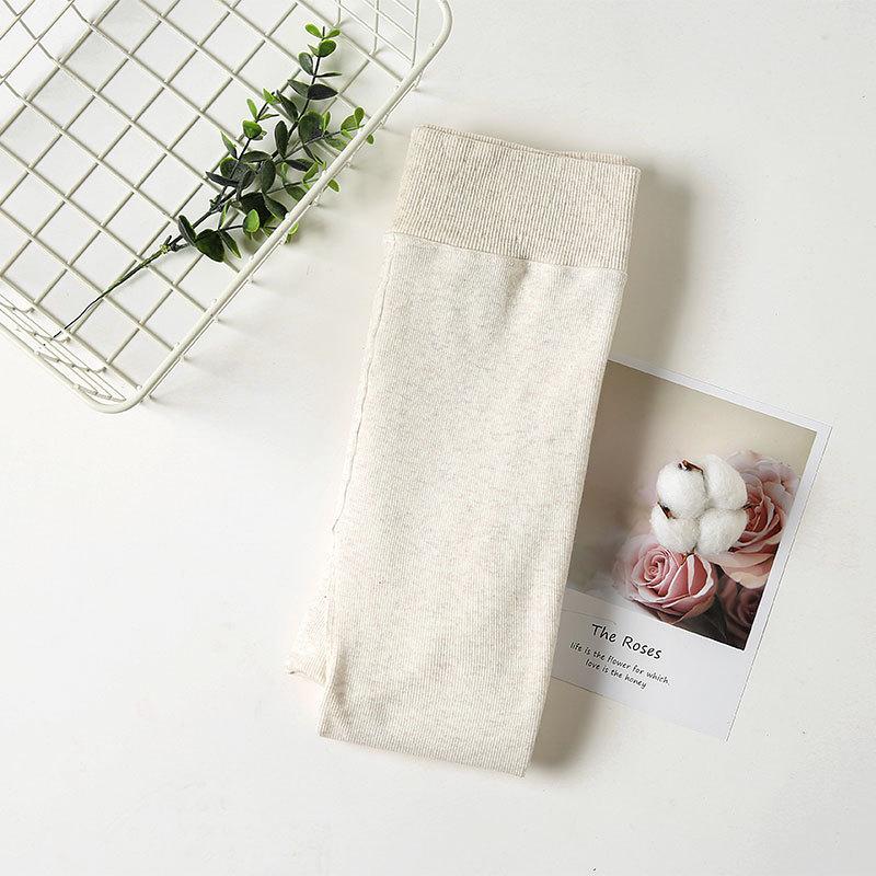 Женские леггинсы и колготки с высокой талией и бархатной подкладкой для высоких женщин на осень/зиму