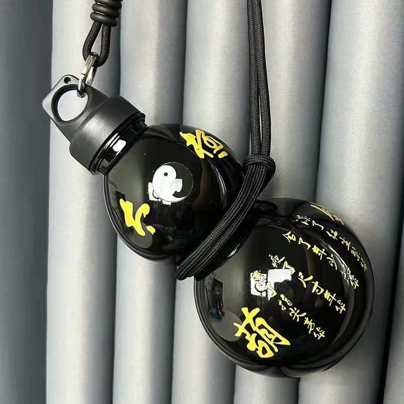 750 мл Тыква Бутылка для воды Детская Тыква для воды Чайник Китайский Ретро Вдохновленный Герметичный Кувшин для воды для Школы Чайник для воды