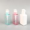 100 мл квадратный дозатор пены, портативные дозаторы для мыла, жидкое мыло, шампунь, бутылки с насосом, аксессуары для путешествий в ванной комнате