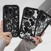Чехол для телефона в кружевном стиле для крутой девушки, для iPhone 17 16 15 14 Plus 13 12 11 Pro Max, силиконовая крышка