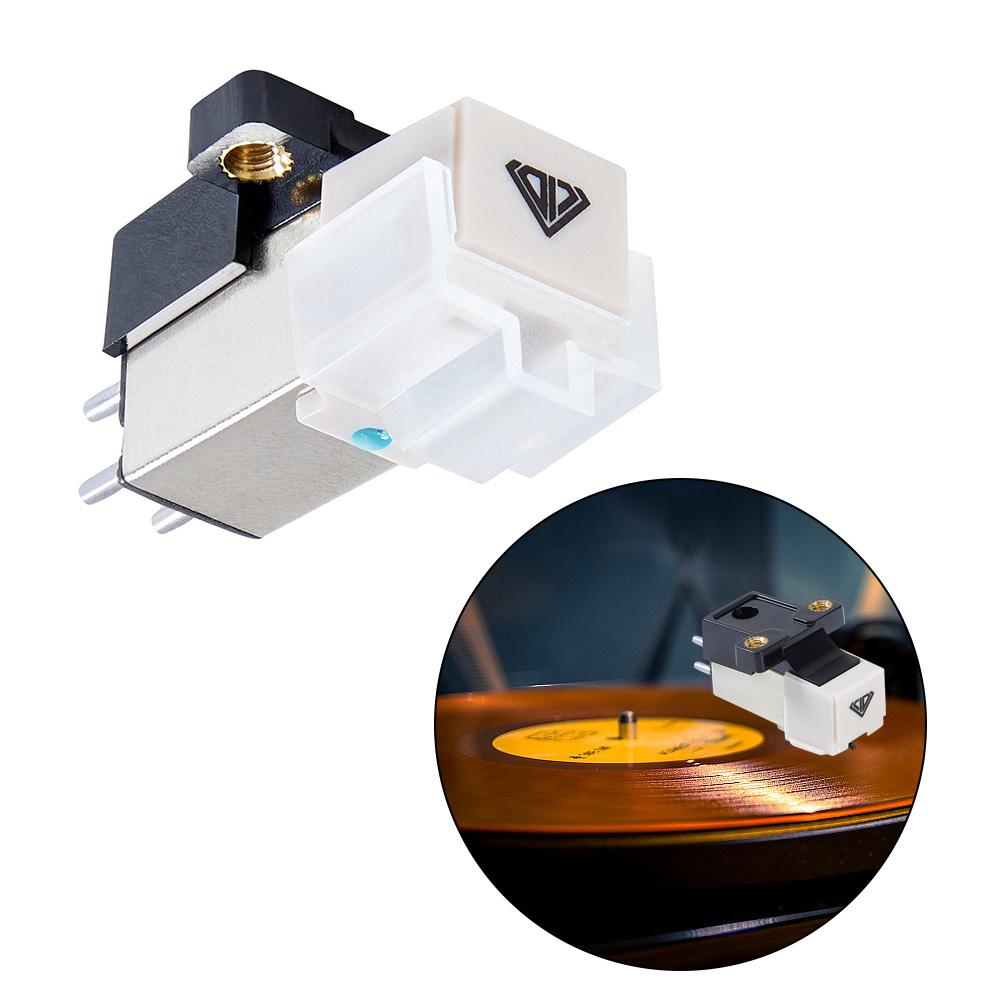 Магнитный картридж игла Высокоточная замена Универсальный магнитный картридж для фонографа Картридж для проигрывателя с конической иглой