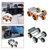 Vehicle Dolly Tyre Blowout Booster Solid Carbon Steel Bicycle Emergency Tyre Booster Scooter Tyre Burst Trailer for Bike