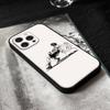 Чехол для телефона с изображением Аниме Баки Х-Ханма Для IPhone 17,16,15,14,13,12,11 Plus,Pro,Max,XR,XS,X,7,8 Plus,Mini Черный Силиконовый Мягкий